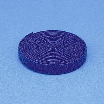 サンワサプライ ケーブルタイ 面ファスナー フリーカット 1.5m ブルー CA-MF5BN 1個（ご注文単位1個）【直送品】