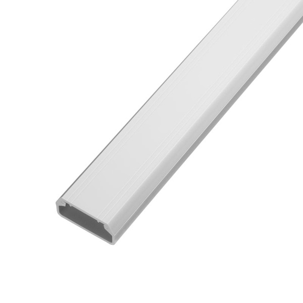 サンワサプライ ケーブルカバー 角型 幅33mm ホワイト CA-KK33N 1個（ご注文単位1個）【直送品】