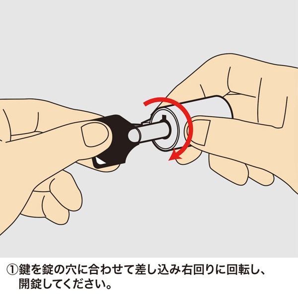 サンワサプライ eセキュリティ セキュリティロック SLE-14S 1個（ご注文単位1個）【直送品】