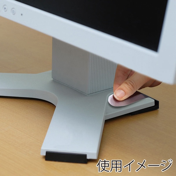 サンワサプライ 薄型テレビストッパー S QL-79 1個（ご注文単位1個）【直送品】