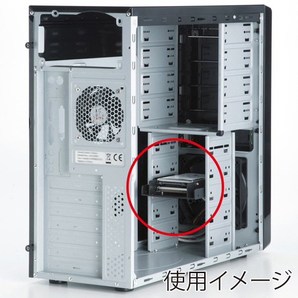 サンワサプライ 2.5インチHDD変換マウンタ 2台用 TK-HD252 1個（ご注文単位1個）【直送品】