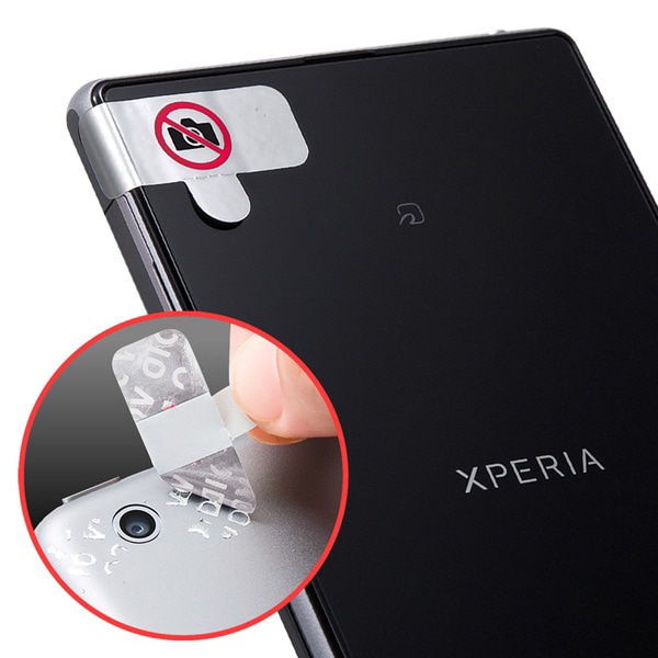 サンワサプライ 撮影禁止セキュリティシール スマートフォン・携帯電話用 SLE-1H-200 1個（ご注文単位1個）【直送品】