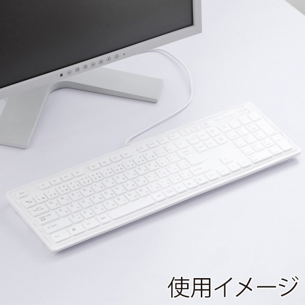 サンワサプライ キーボードマルチカバー シャワーキャップタイプ 大 3枚入 FA-CAPSET1 1個（ご注文単位1個）【直送品】