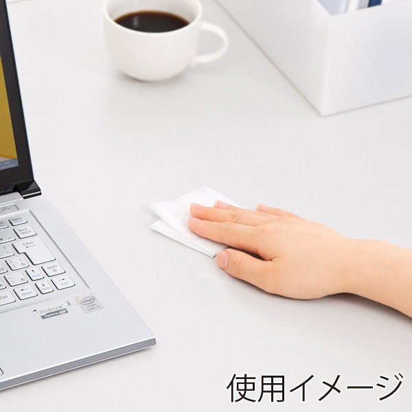 サンワサプライ ウェットティッシュ 強力タイプ CD-WT6K 1個（ご注文単位1個）【直送品】