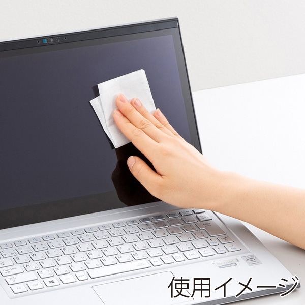 サンワサプライ OAウェットティッシュ 液晶用 詰替えタイプ 70枚入 CD-WT4KP 1個（ご注文単位1個）【直送品】