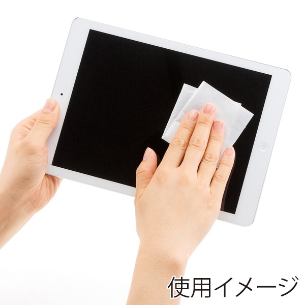 サンワサプライ OAウェットティッシュ 液晶用 詰替えタイプ 70枚入 CD-WT4KP 1個（ご注文単位1個）【直送品】