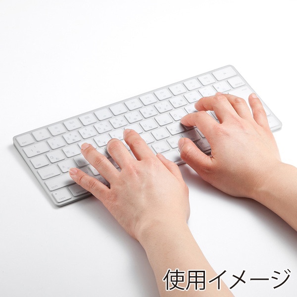 サンワサプライ キーボードカバー Apple Magic キーボード用 FA-HMAC4 1個（ご注文単位1個）【直送品】