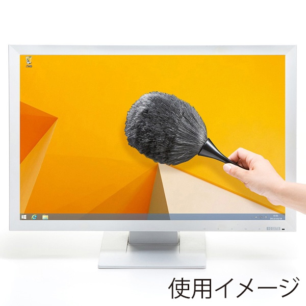 サンワサプライ クリーニングブラシ Lサイズ ブラック CD-KBR1 1個（ご注文単位1個）【直送品】