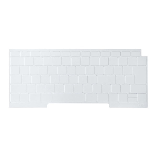 サンワサプライ シリコンキーボードカバー MacBook Air用 FA-SMACBA13R 1個（ご注文単位1個）【直送品】