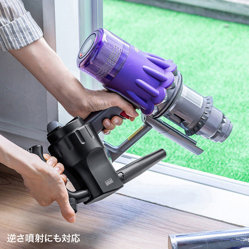 サンワサプライ 電動エアダスター AC電源 CD-ADE3BK 1個(ご注文単位1個)【直送品】