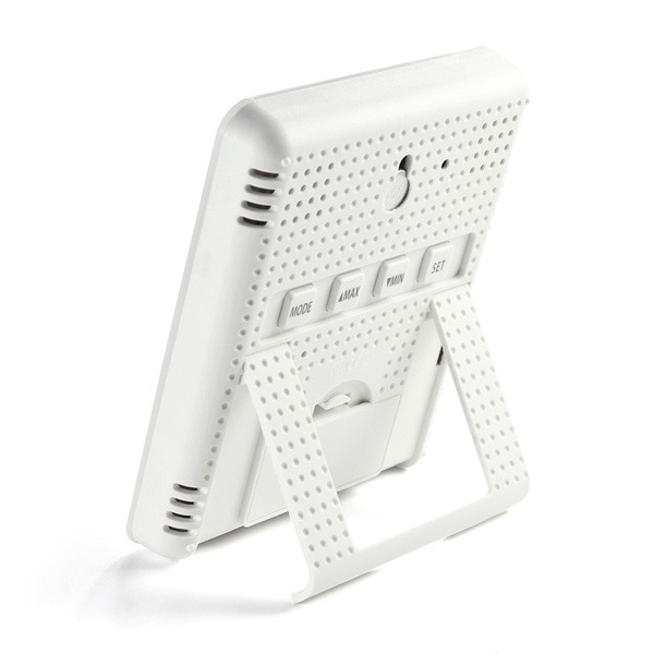 サンワサプライ 熱中症&インフルエンザ表示付き デジタル温湿度計 CHE-TPHU2WN 1個（ご注文単位1個）【直送品】