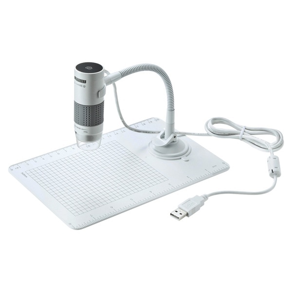 サンワサプライ USB顕微鏡 LPE-07W 1個（ご注文単位1個）【直送品】