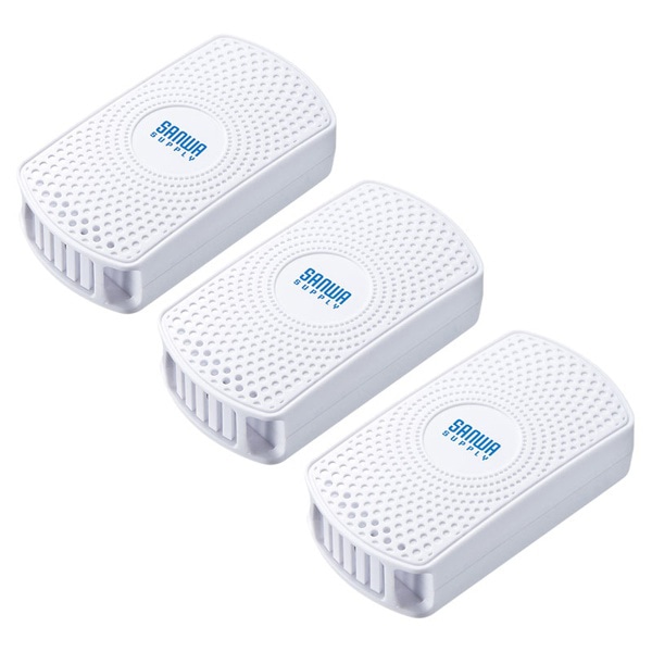 サンワサプライ BLEビーコン 温度・湿度センサー搭載 3個セット MM-BLEBC7 1個（ご注文単位1個）【直送品】