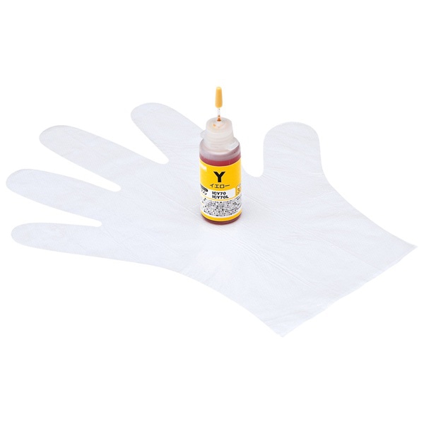 サンワサプライ 詰め替えインク エプソン イエロー ICY80／80L／70／70L用 INK-E70Y30 1個（ご注文単位1個）【直送品】