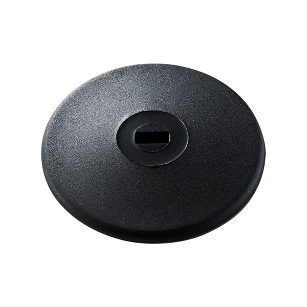 サンワサプライ eセキュリティ 薄型取付部品 ブラック SLE-18P 1個（ご注文単位1個）【直送品】