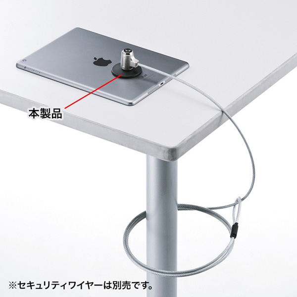 サンワサプライ eセキュリティ 薄型取付部品 ブラック SLE-18P 1個（ご注文単位1個）【直送品】