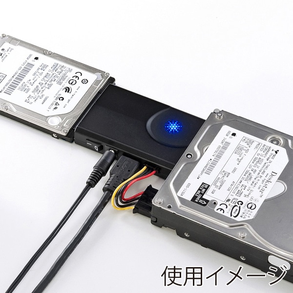 サンワサプライ IDE／SATA-USB3.0 変換ケーブル USB-CVIDE6 1個（ご注文単位1個）【直送品】
