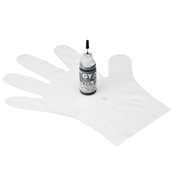 サンワサプライ 詰め替えインク キャノン グレー BCI-371GY用 INK-C371G30 1個（ご注文単位1個）【直送品】