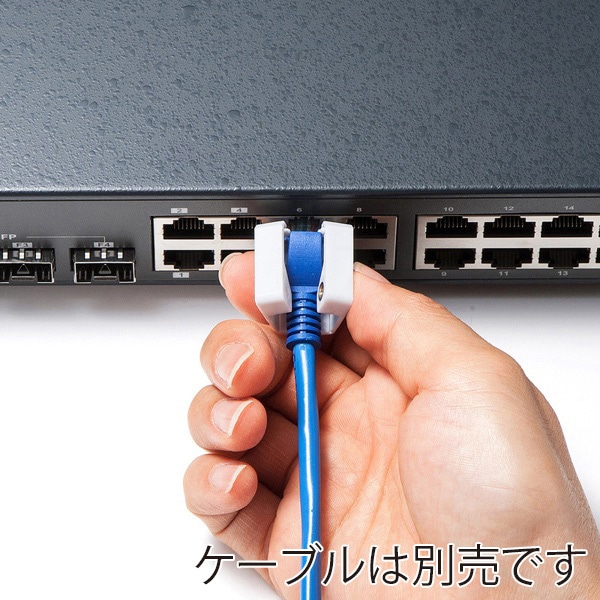 サンワサプライ LANケーブルロック SL-78 1個（ご注文単位1個）【直送品】