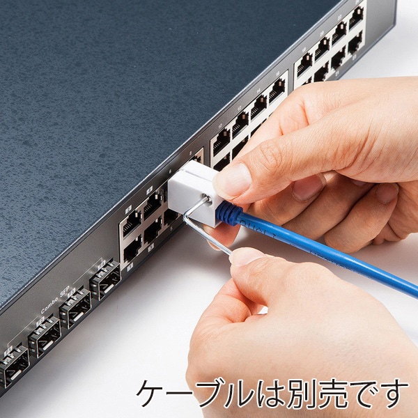サンワサプライ LANケーブルロック SL-78 1個（ご注文単位1個）【直送品】