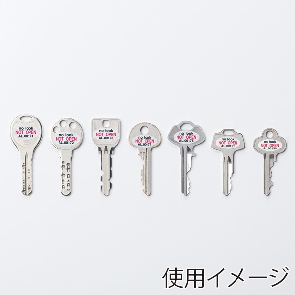 サンワサプライ 鍵のナンバーキーパー セキュリティシール SL-5H-5 1個(ご注文単位1個)【直送品】