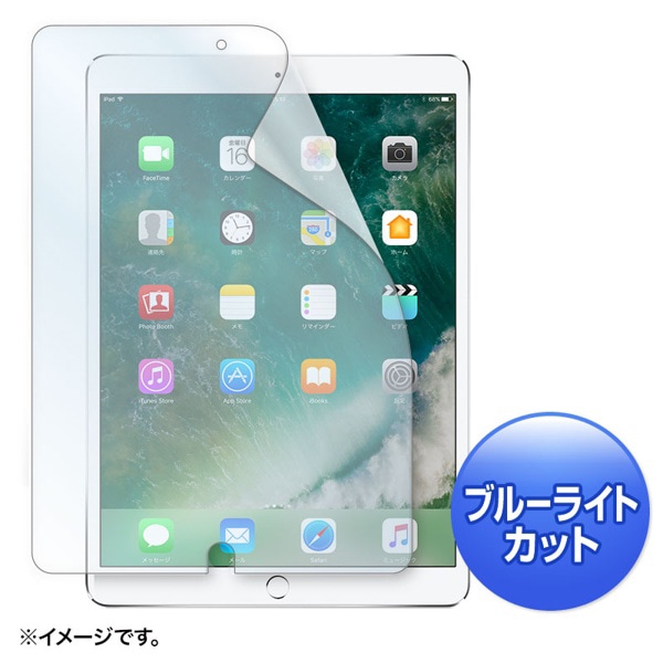 サンワサプライ 液晶保護フィルム iPad Pro用 ブルーライトカット 10.5ンチ LCD-IPAD9BCAR 1個（ご注文単位1個）【直送品】