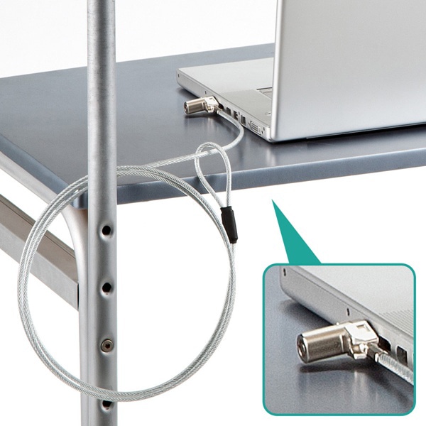 サンワサプライ eセキュリティ 超小型シリンダセキュリティ 鍵No.1 SLE-25S-1 1個（ご注文単位1個）【直送品】