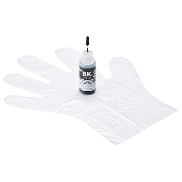 サンワサプライ 詰め替えインク キャノン ブラック BCI-381／XKI-N11BK INK-C381B30 1個（ご注文単位1個）【直送品】