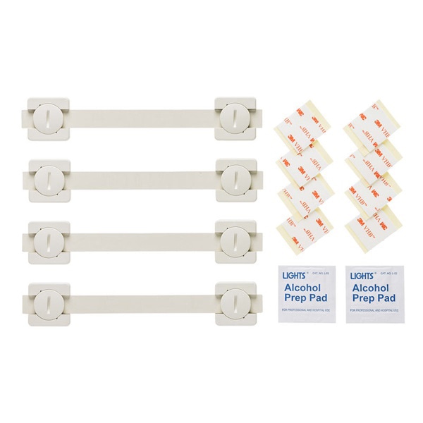 サンワサプライ 耐震ストッパーロング 4本入 QL-60N 1個（ご注文単位1個）【直送品】