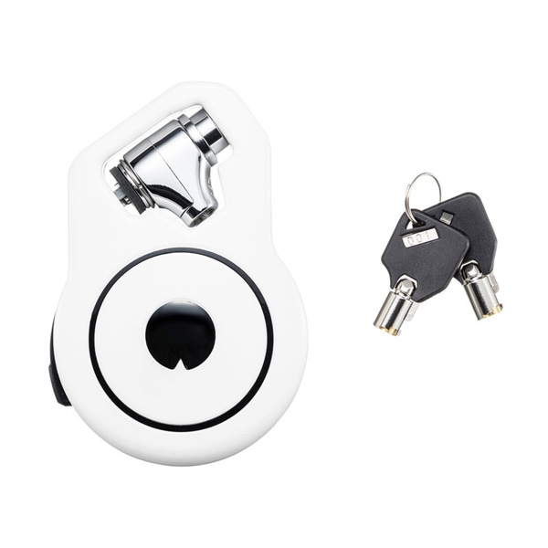 サンワサプライ 巻取り式ワイヤーセキュリティ・シリンダ錠 SLE-41S 1個（ご注文単位1個）【直送品】