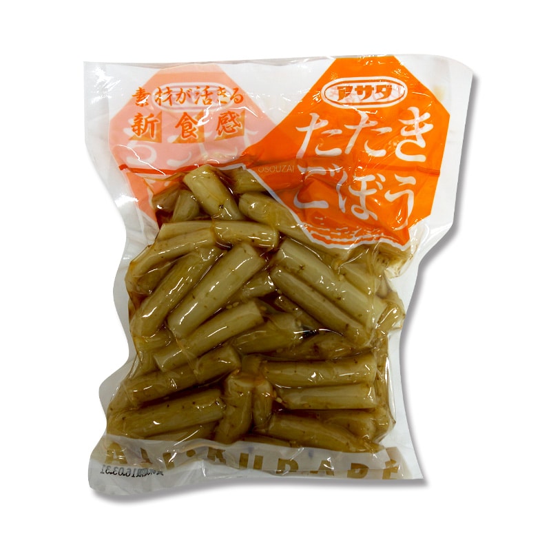 アサダ たたきごぼう 400g 常温 1袋※軽(ご注文単位1袋)※注文上限数12まで【直送品】