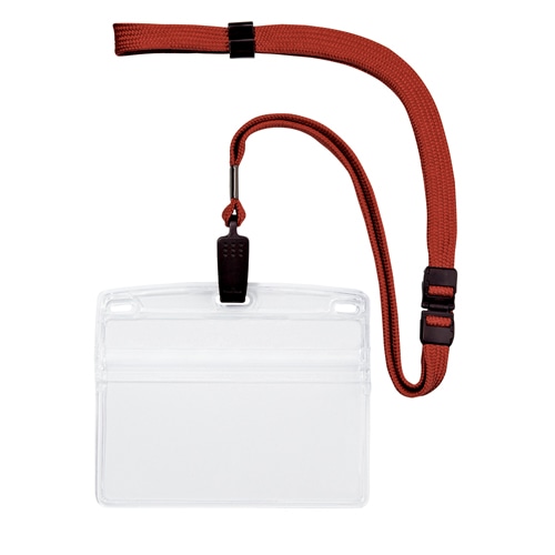 オープン工業 吊り下げ名札 NL-21 赤 10枚/袋