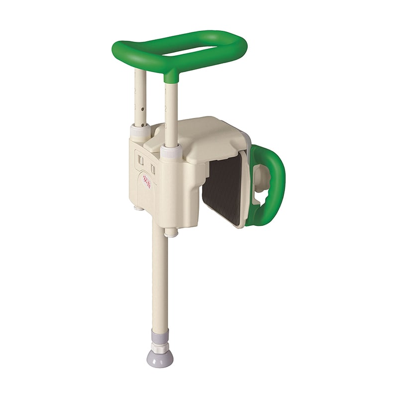 ユニットバス手すり UST-130UB グリーン 536-632 1個(ご注文単位1個)【直送品】