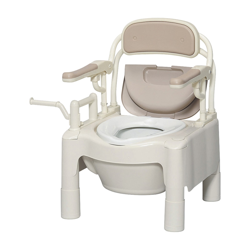 ポータブルトイレ　FX-CP　はねあげ ノーマル 534-500 1個（ご注文単位1個）【直送品】