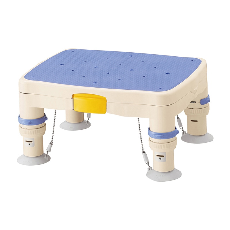 高さ調節付浴槽台R 標準 536-481 ブルー 1個(ご注文単位1個)【直送品】