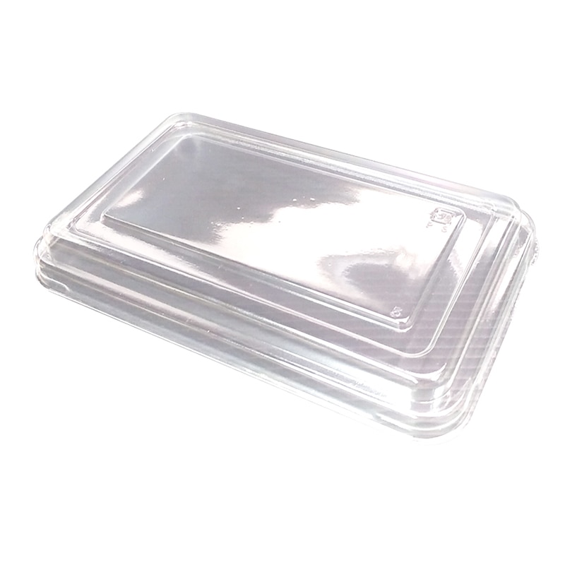 江戸川物産 弁当容器　デリカフードケース　フタ M F-2 100個/パック（ご注文単位1パック）【直送品】