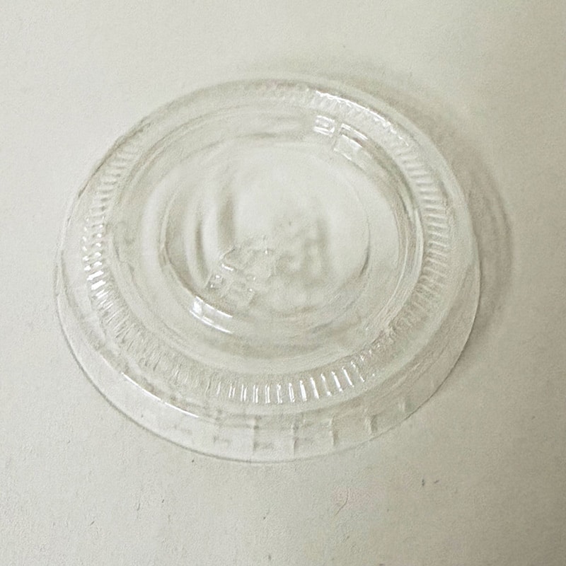江戸川物産 ミニカップ フタ 0.75oz／1oz用 MCLD45 100個/袋（ご注文単位50袋）【直送品】