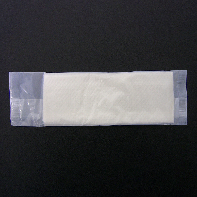 イデシギョー おしぼり　乳白いずみ 平型  100枚/袋（ご注文単位32袋）【直送品】