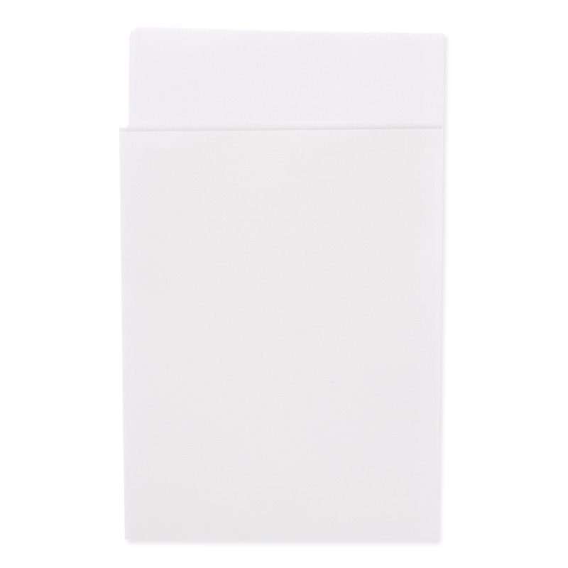 イデシギョー 紙ナプキン 6折 ポリ入 ストレート 白無地 150枚/袋