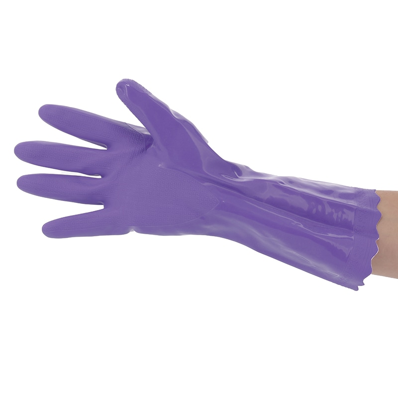 オカモト ビニール手袋 ビルパール 厚手NP 1双袋入り 1袋