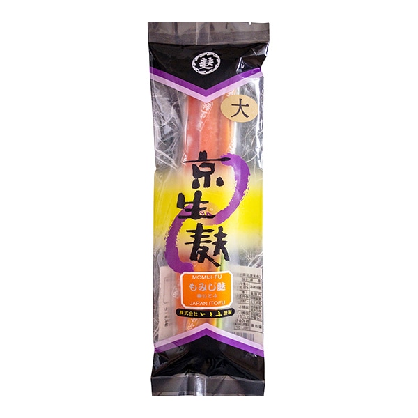 いとふ 京生麩 赤もみじ麩 大 1本 冷凍 1パック※軽(ご注文単位1パック)※注文上限数12まで【直送品】