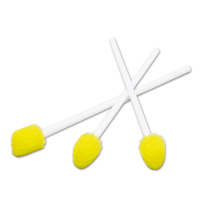 オオサキメディカル 口腔ケア PH マウスポンジ 紙軸 ふつう 74412 50本入/箱(ご注文単位24箱)【直送品】