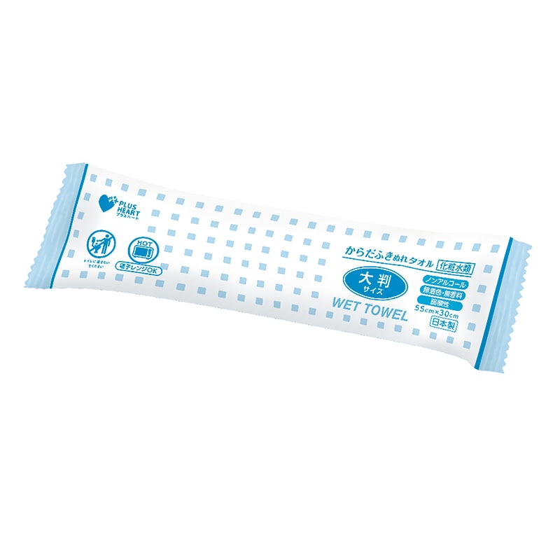 オオサキメディカル からだふきぬれタオル 大判 30本入 406815 1セット(ご注文単位12セット)【直送品】