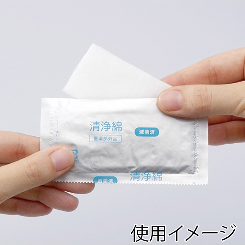 オオサキメディカル 清浄綿 スキンフレッシュ 95188 2枚×100包入/箱(ご注文単位12箱)【直送品】