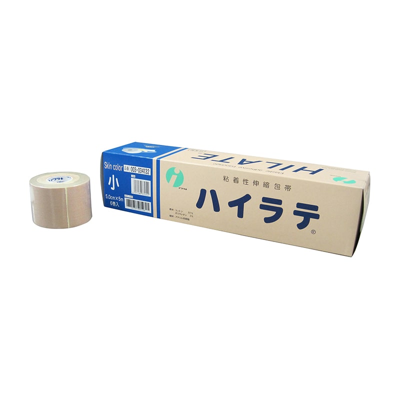 ハイラテ・スキンカラー 小 034132 5.0cm×5m 6巻 1個(ご注文単位1個)【直送品】