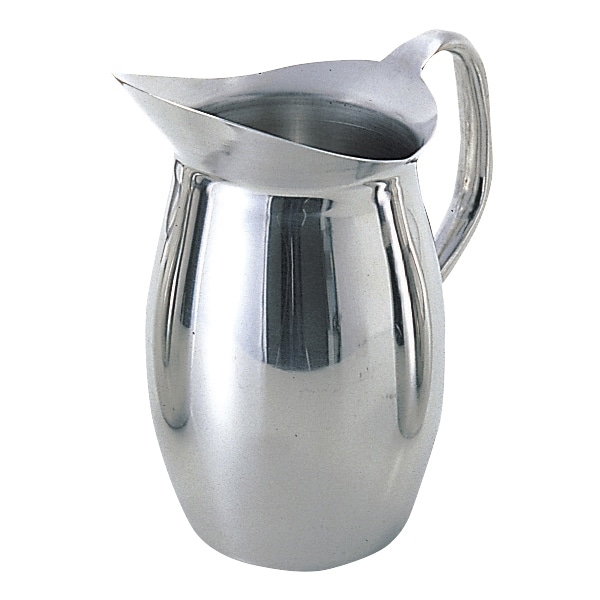 ピッチャー　ステンレス製 ベル型　中　1.8L　H215mm  1個（ご注文単位1個）【直送品】