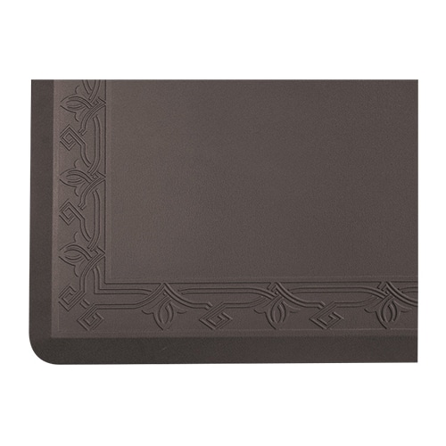 ベットサイドマット 2KG1404 ダークブラウン 1個(ご注文単位1個)【直送品】