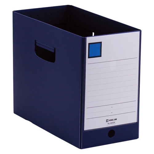 4635Nネイ GボックスPP A4E150mmネイビー 1冊 (ご注文単位1冊)【直送品】