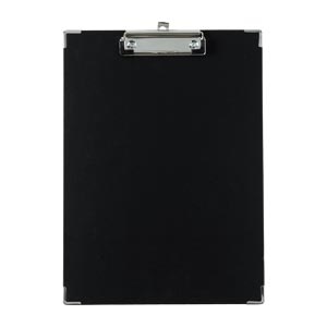 308BFクロ クリップボード308BF 黒 1個 (ご注文単位1個)【直送品】