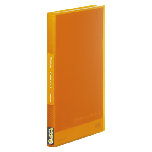 186TSPWオレ シンプリーズクリアーF(透明)40Pオレ 1冊 (ご注文単位1冊)【直送品】